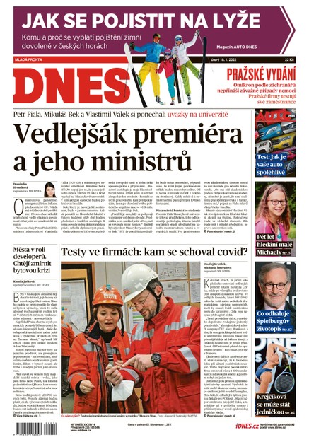 MF DNES - 18.1.2022