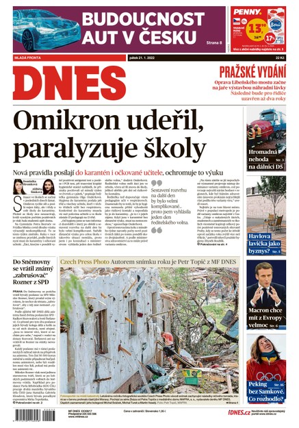 MF DNES - 21.1.2022
