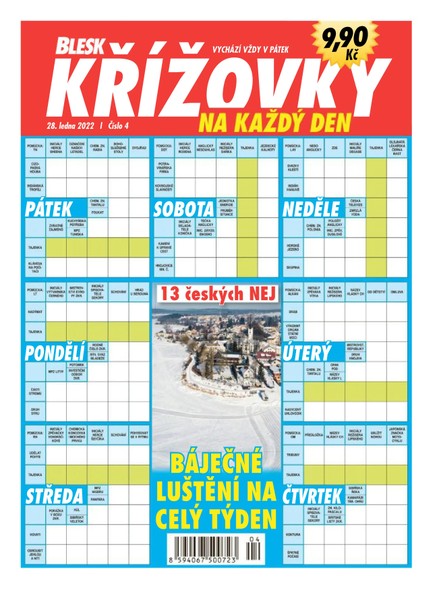 Blesk Křížovky na každý den - 04/2022