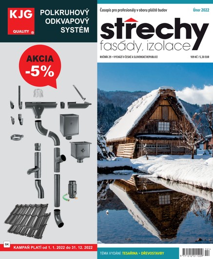 Střechy-Fasády-Izolace 2/2022