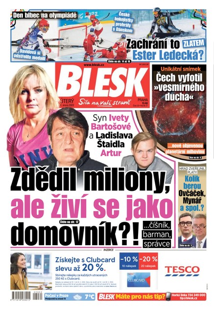 Blesk - 8.2.2022