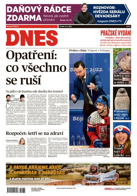 MF DNES - 10.2.2022