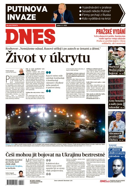 MF DNES - 4.3.2022