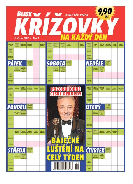 Blesk Křížovky na každý den - 09/2022