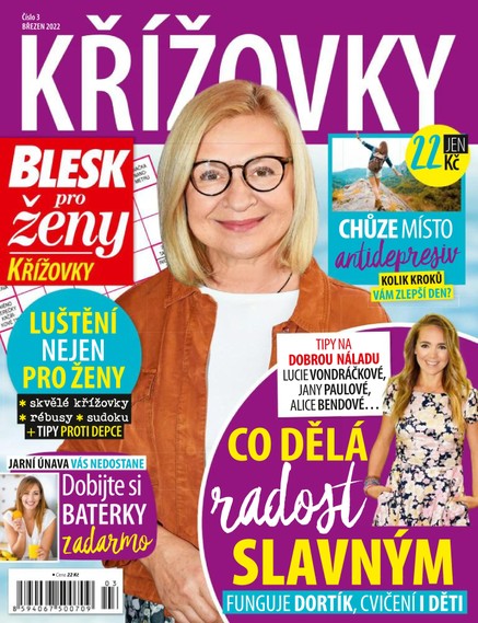 Blesk pro ženy Křížovky - 03/2022