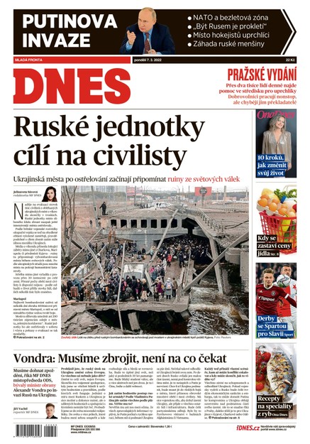 MF DNES - 7.3.2022