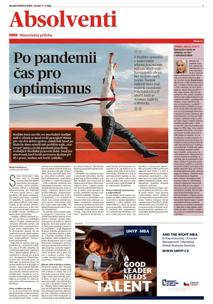 MF DNES extra Vysočina - 17.3.2022