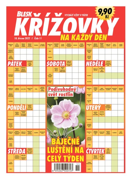 Blesk Křížovky na každý den - 11/2022