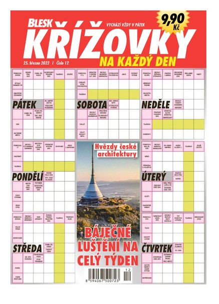 Blesk Křížovky na každý den - 12/2022