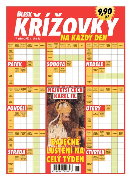 Blesk Křížovky na každý den - 15/2022