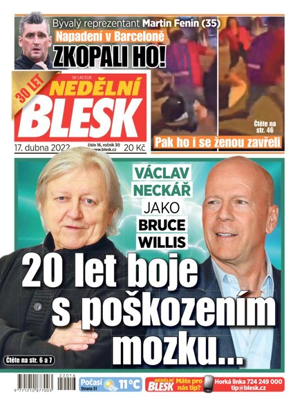 Nedělní Blesk - 17.4.2022