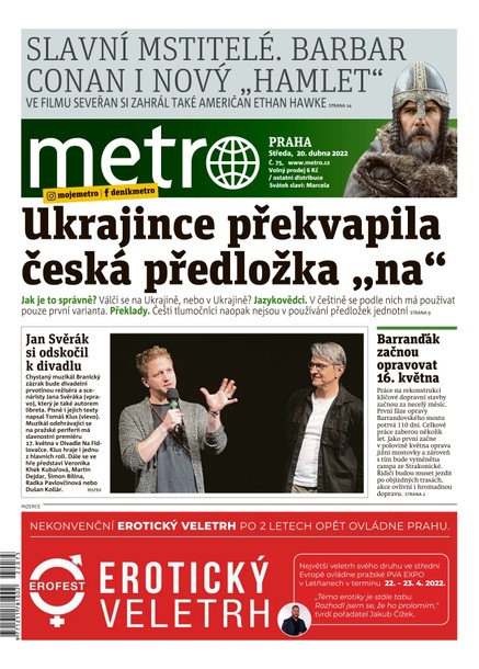 METRO - 20.4.2022