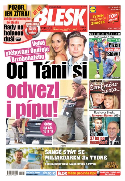 Blesk - 25.4.2022