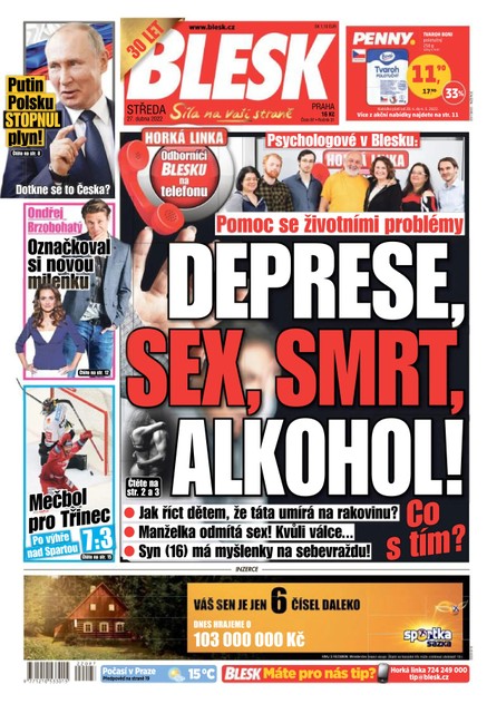 Blesk - 27.4.2022