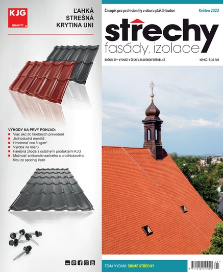 Střechy, Fasády, Izolace 5/2022