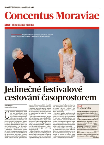 MF DNES Vysočina extra - 23.5.2022