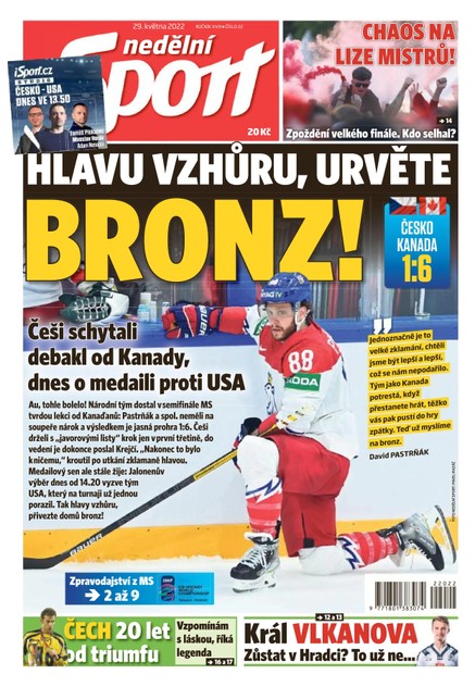 nedělní Sport - 29.5.2022