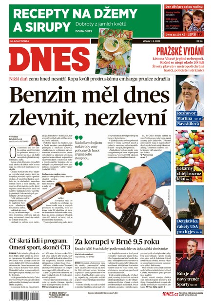 MF DNES - 1.6.2022