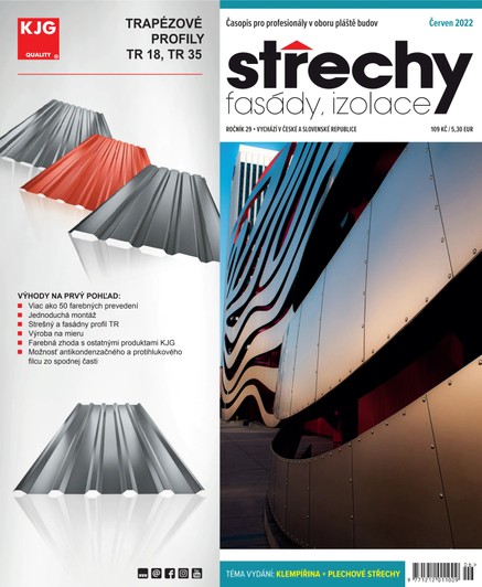 Střechy, Fasády, Izolace 6/2022