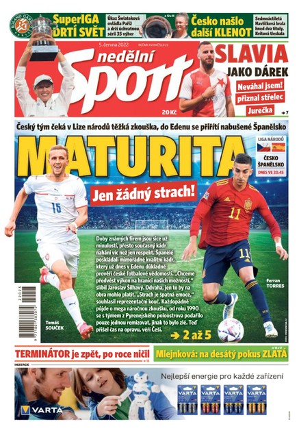 nedělní Sport - 5.6.2022