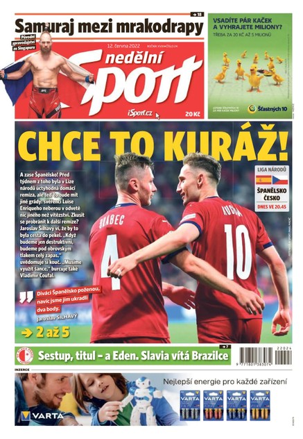 nedělní Sport - 12.6.2022