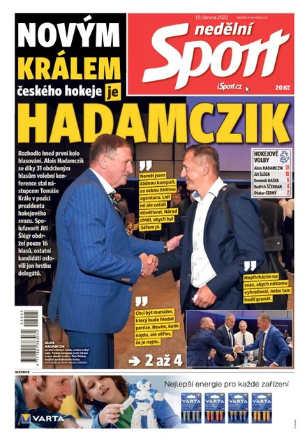 nedělní Sport - 19.6.2022