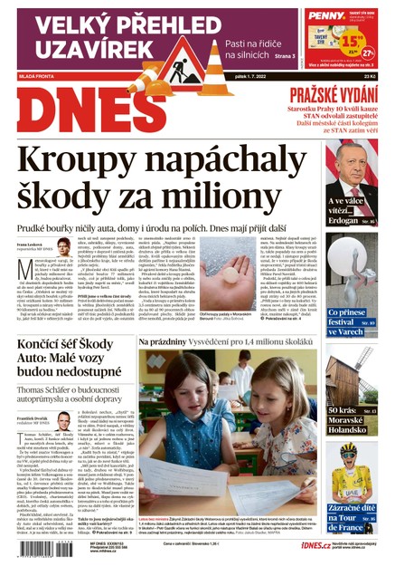 MF DNES - 1.7.2022