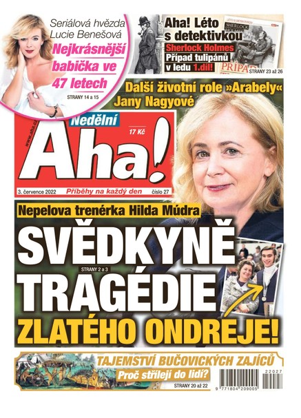 Nedělní Aha! - 3.7.2022