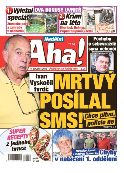 Nedělní Aha! - 10.7.2022