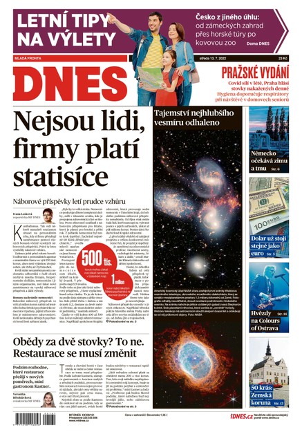 MF DNES - 13.7.2022