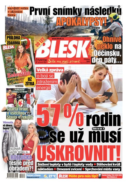 BLESK - 28.7.2022