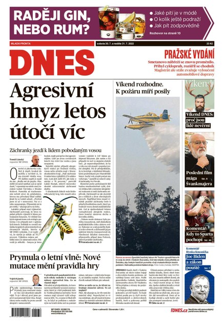 MF DNES - 30.7.2022