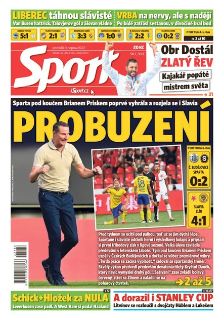 Sport - 8.8.2022