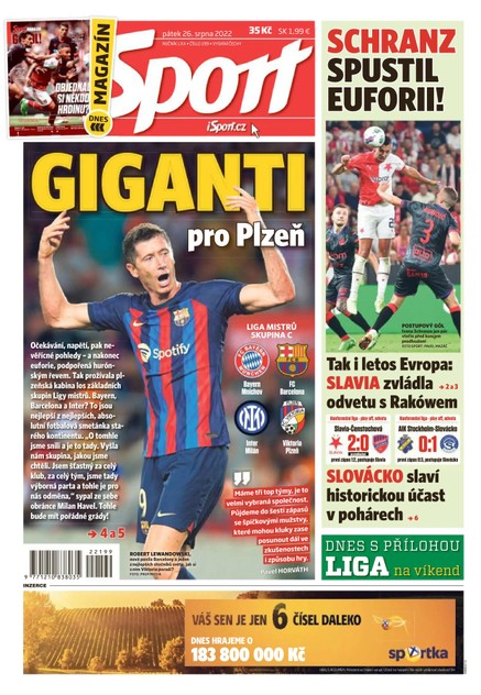 Sport - 26.8.2022