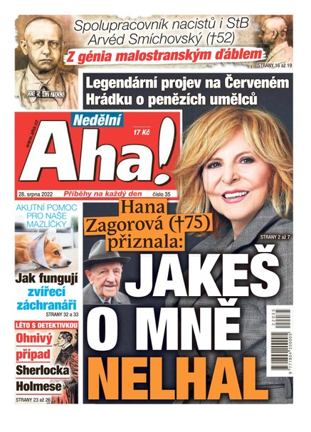 Nedělní Aha! - 28.8.2022