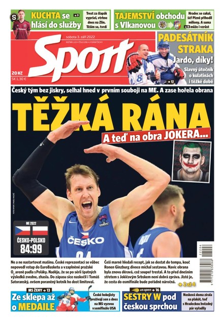 Sport - 3.9.2022