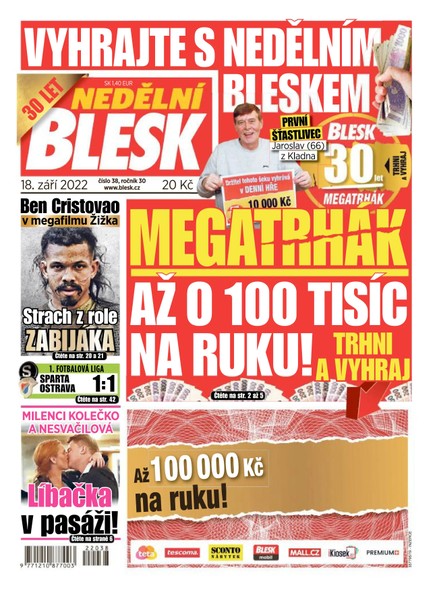 NEDĚLNÍ BLESK - 18.9.2022