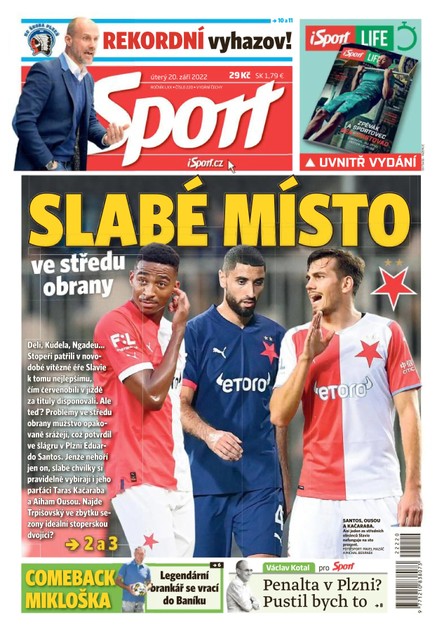 Sport - 20.9.2022