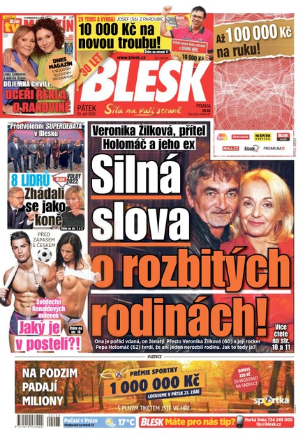 BLESK - 23.9.2022