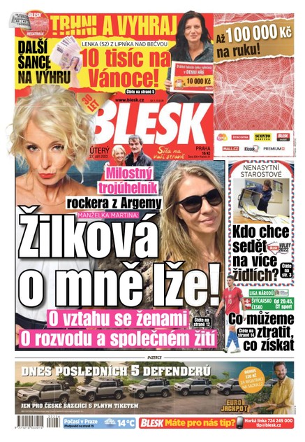 BLESK - 27.9.2022