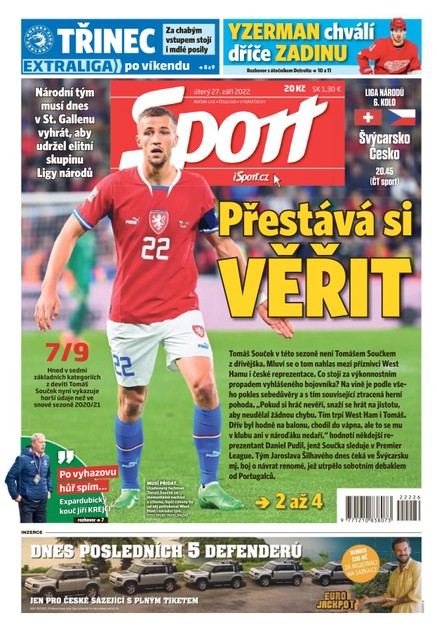 Sport - 27.9.2022