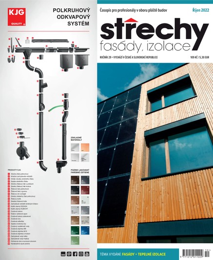 Střechy, Fasády, Izolace 10/2022
