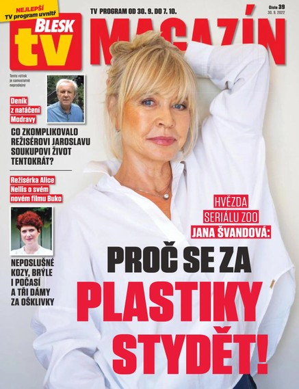 Příloha BLESK s TV magazínem - 30.9.2022