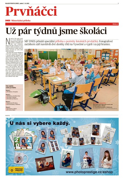MF DNES extra Vysočina - 7.10.2022