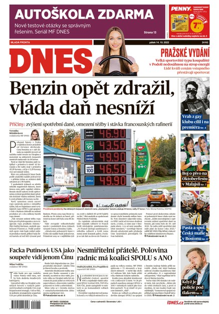 MF DNES - 14.10.2022
