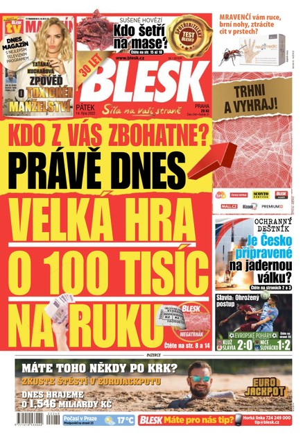 BLESK - 14.10.2022