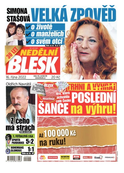 NEDĚLNÍ BLESK - 16.10.2022