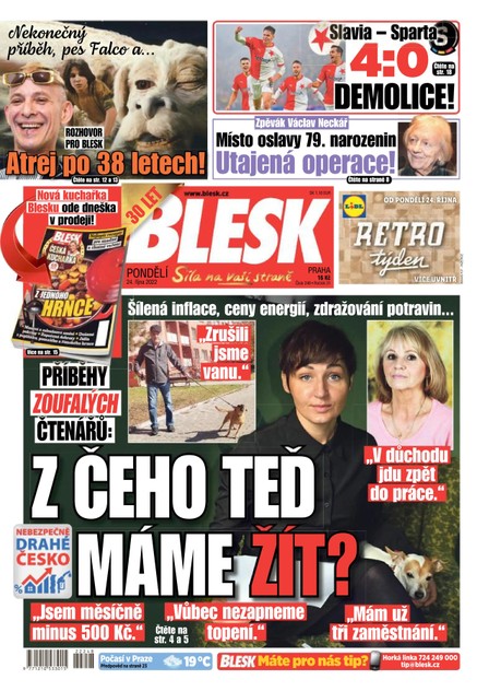 BLESK - 24.10.2022