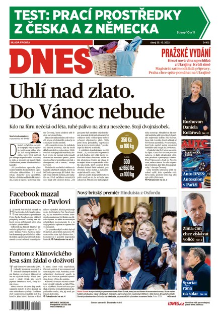 MF DNES - 25.10.2022