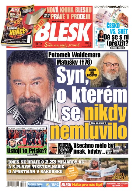 BLESK - 25.10.2022